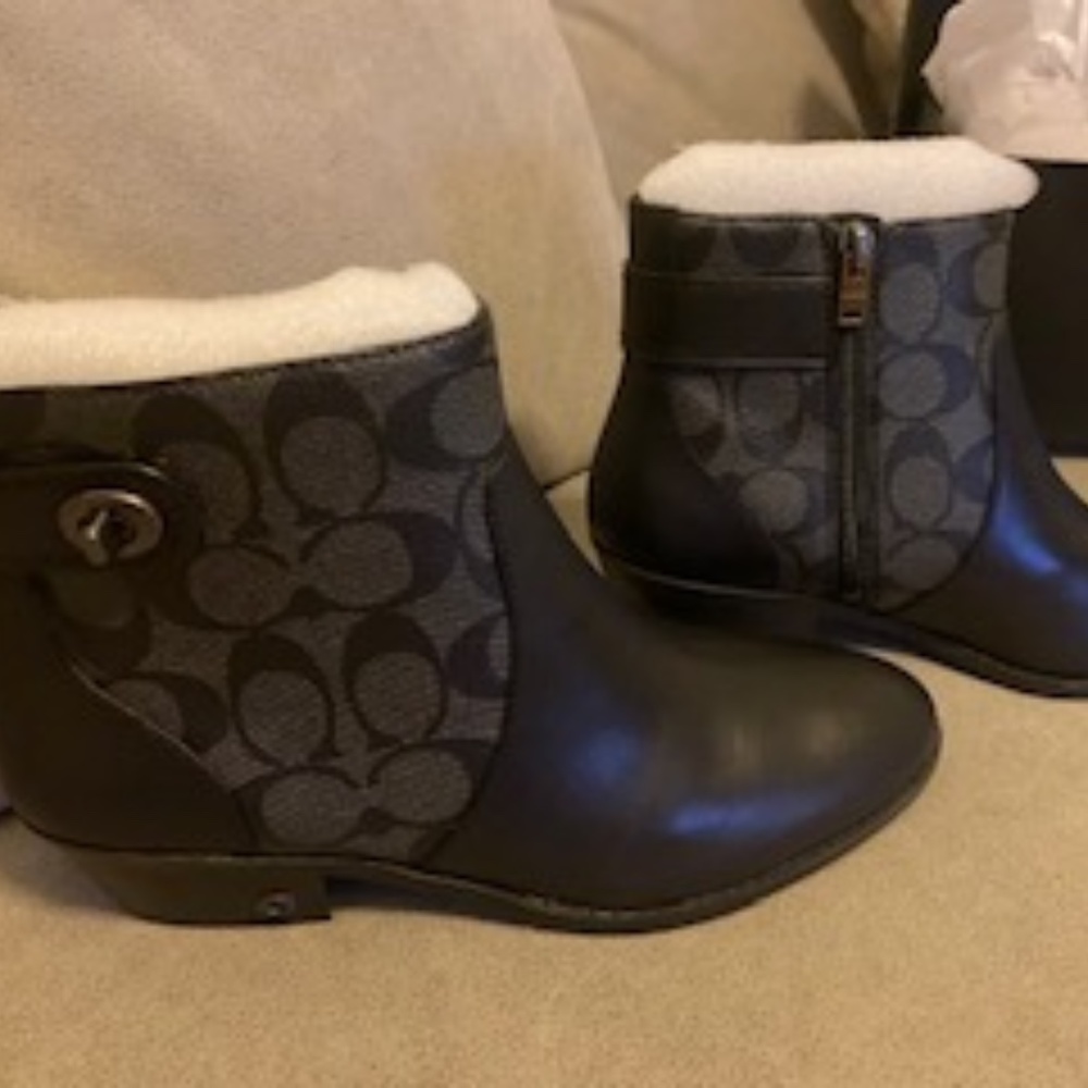 COACH ANKLE BOOTS